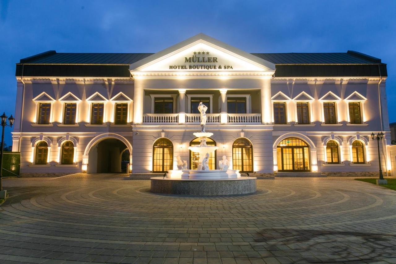 Galaţi Muller Hotel Boutique & Spa מראה חיצוני תמונה